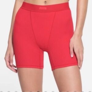 SKIMS limited edition red briefs